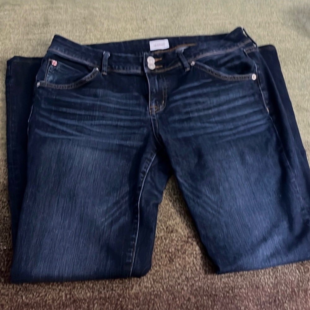 Hudson straight wide leg jeans size 31